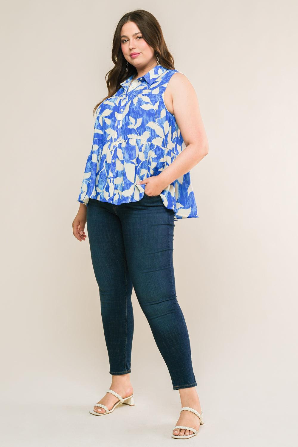 PERFECTLY IMPERFECT WOVEN TOP Flying Tomato