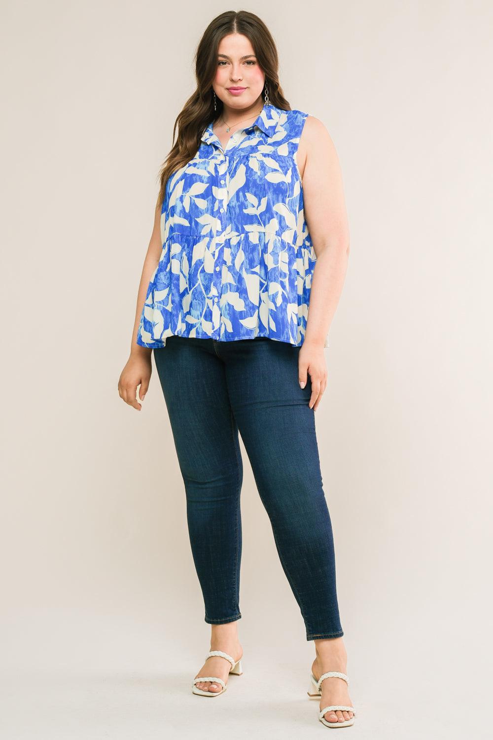 PERFECTLY IMPERFECT WOVEN TOP Flying Tomato