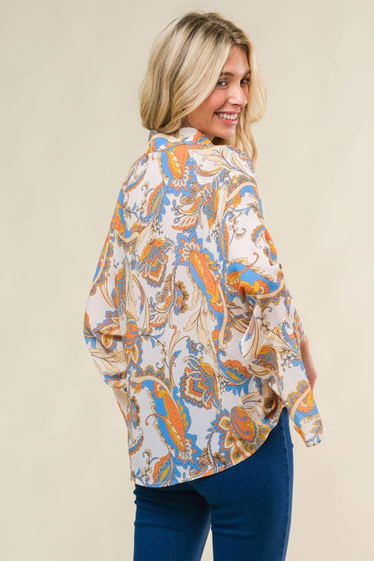 SWEET CRUSH WOVEN TOP Flying Tomato