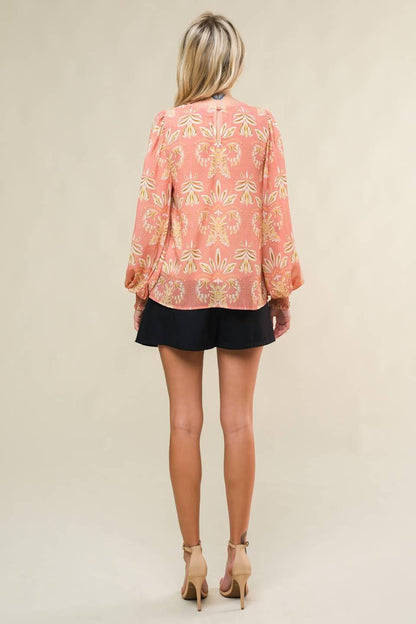 GET THE LOOK WOVEN TOP Flying Tomato