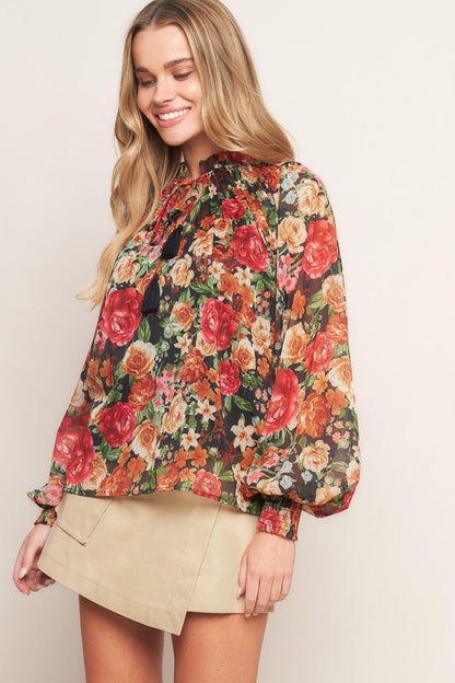 FOR THE DAY WOVEN TOP Flying Tomato