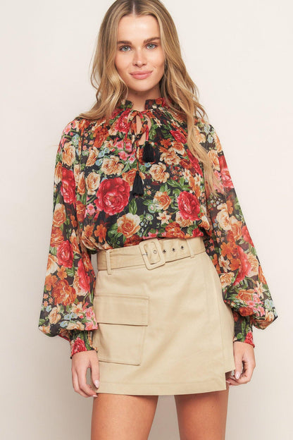 FOR THE DAY WOVEN TOP Flying Tomato