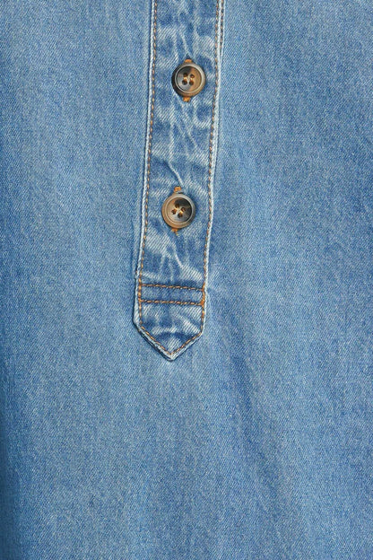 CLOSER TO YOU DENIM TOP Flying Tomato