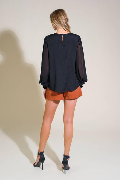 WEEKEND WANDERER WOVEN TOP Flying Tomato