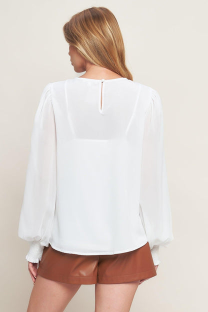 WEEKEND WANDERER WOVEN TOP Flying Tomato