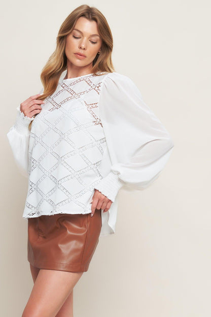 WEEKEND WANDERER WOVEN TOP Flying Tomato