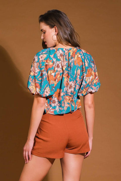 YORK HEIGHTS WOVEN TOP Flying Tomato