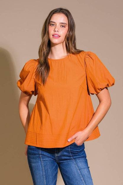 CAROLINA FOREST WOVEN TOP Flying Tomato