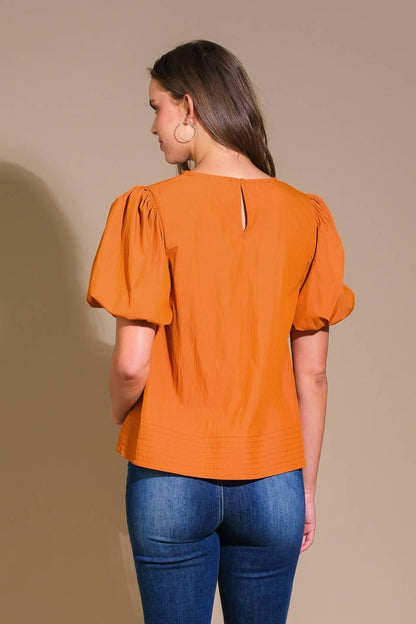 CAROLINA FOREST WOVEN TOP Flying Tomato
