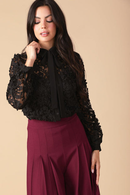 CALL IT FATE LACE TOP Flying Tomato