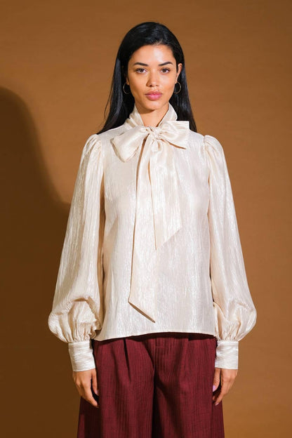 STUNNING  ASPECT WOVEN TOP Flying Tomato