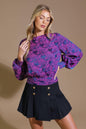 BEST PRESENCE JACQUARD WOVEN TOP Flying Tomato