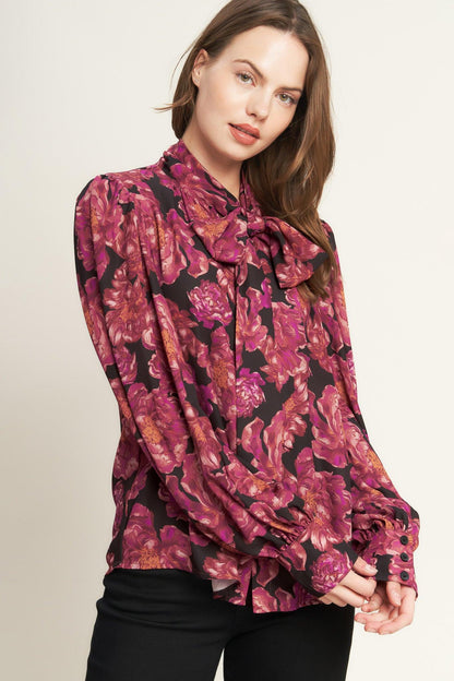 BEAUTIFUL EVENINGS WOVEN BLOUSE Flying Tomato