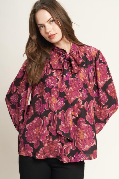 BEAUTIFUL EVENINGS WOVEN BLOUSE Flying Tomato