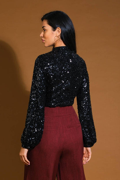 STAY THE SAME SEQUIN TOP Flying Tomato