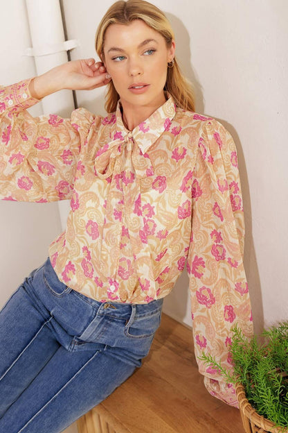 AGAINST THE ODDS WOVEN TOP Flying Tomato