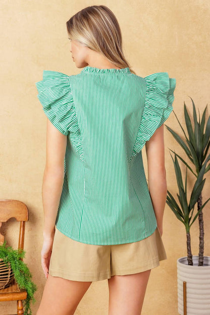 RIVIERA RETREAT WOVEN TOP Flying Tomato
