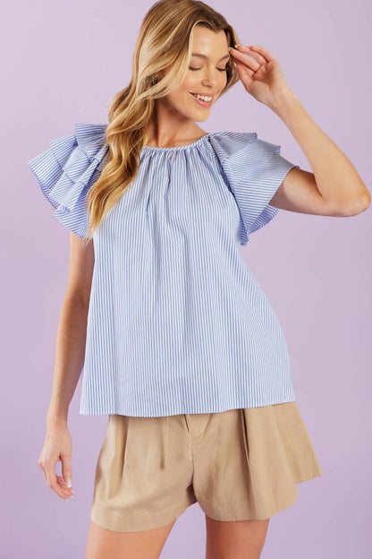 NEED YOU MORE WOVEN TOP Flying Tomato
