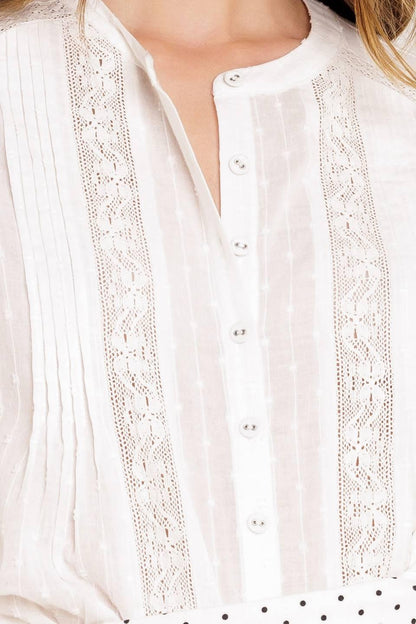 SALT BREEZE WOVEN TOP Flying Tomato