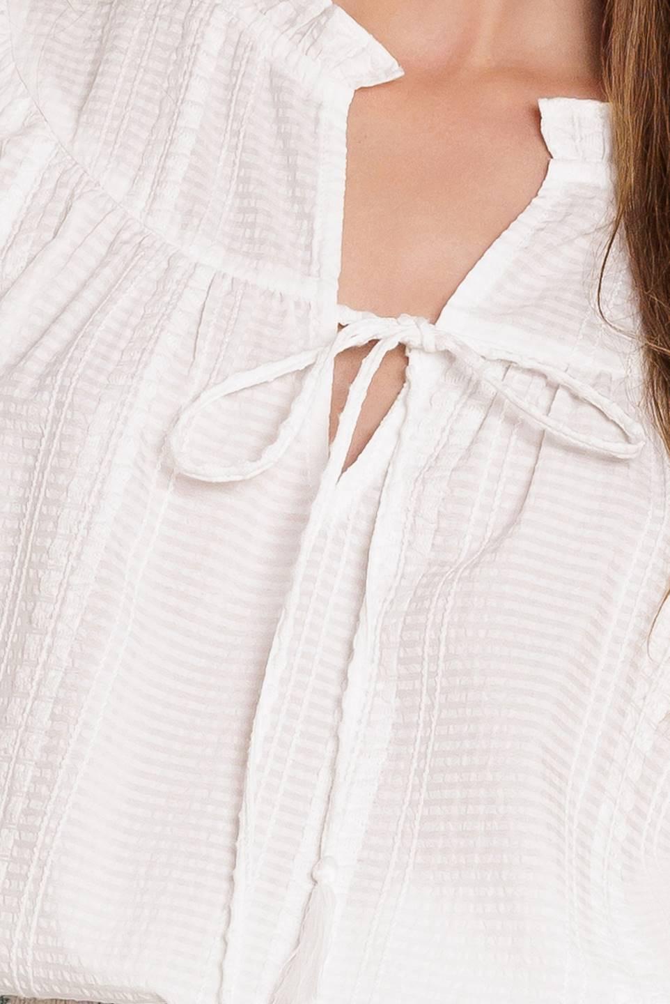 CLOSER THAN EVER WOVEN TOP Flying Tomato
