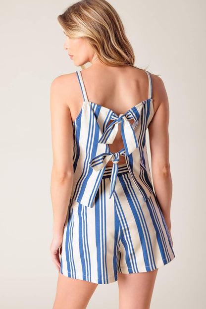AROUND THE WORLD WOVEN TOP AND SHORT SET Flying Tomato