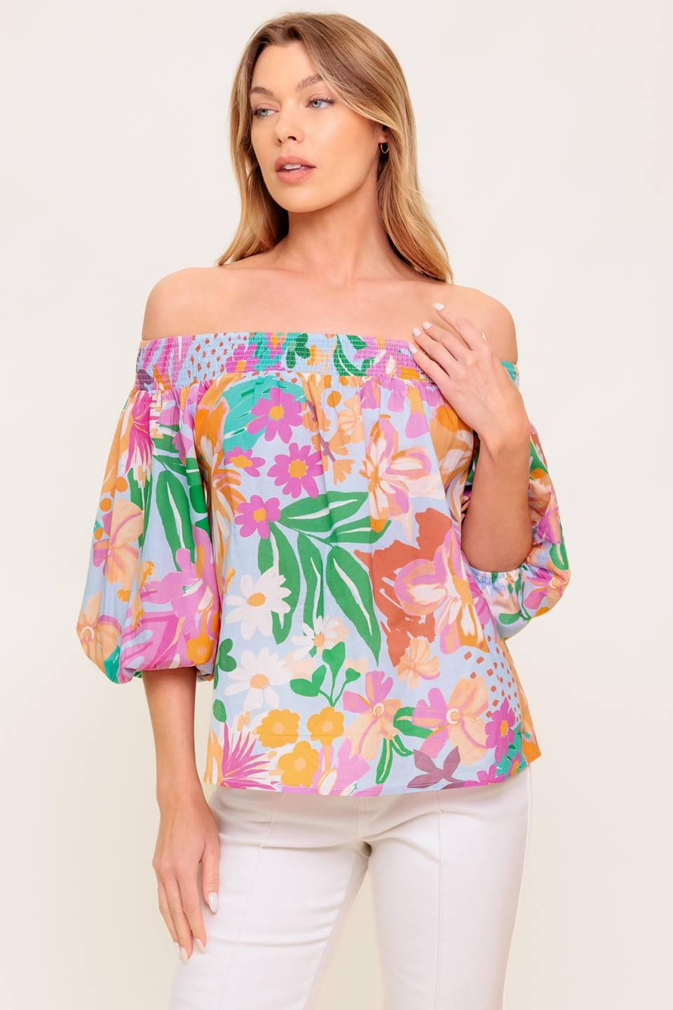 PRECIOUS MOMENT WOVEN TOP Flying Tomato
