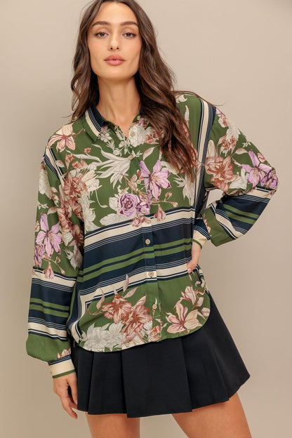 GARDEN CLUB  WOVEN TOP Flying Tomato