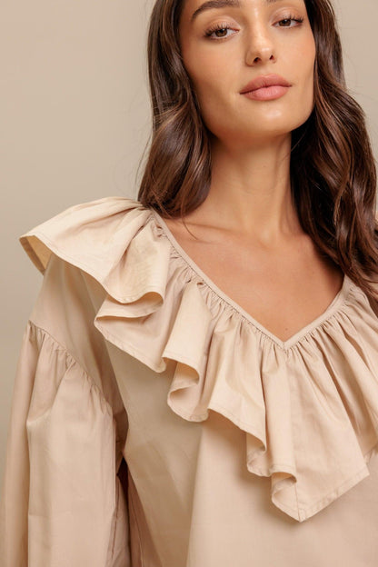 COUTURE CODE WOVEN TOP Flying Tomato
