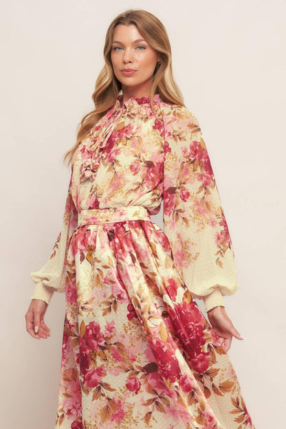 BLOSSOM DREAM BALLERINA WOVEN TOP Flying Tomato