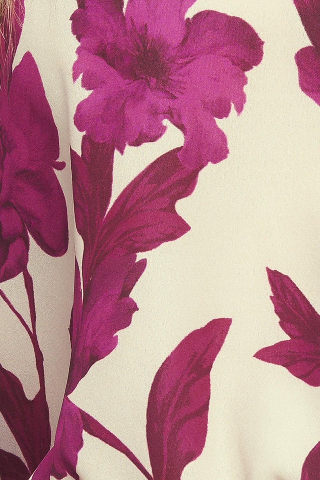SWEET BOTANICAL CHARM WOVEN TOP Flying Tomato