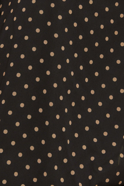 MIDNIGHT DOT CHIC WOVEN TOP Flying Tomato
