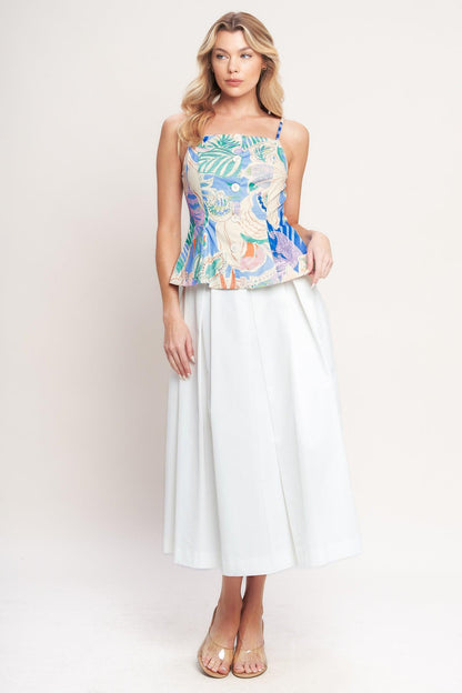 MADE FOR DAYDREAMS WOVEN TOP Flying Tomato
