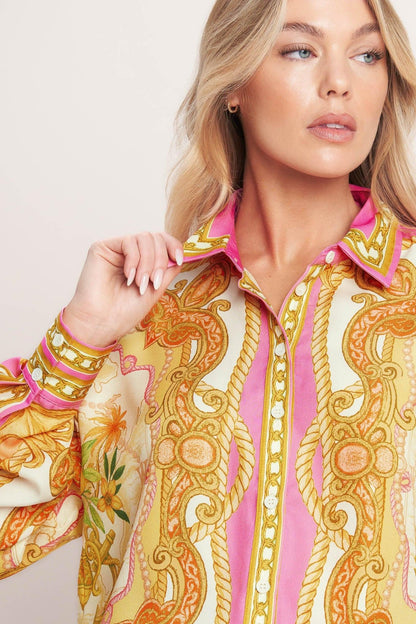 VINTAGE HEIRESS WOVEN TOP Flying Tomato