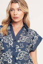 HANDCRAFTED FEEL EMBROIDERY TOP Flying Tomato
