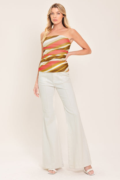 SUNKISSED MOOD POWER MESH TUBE TOP Flying Tomato