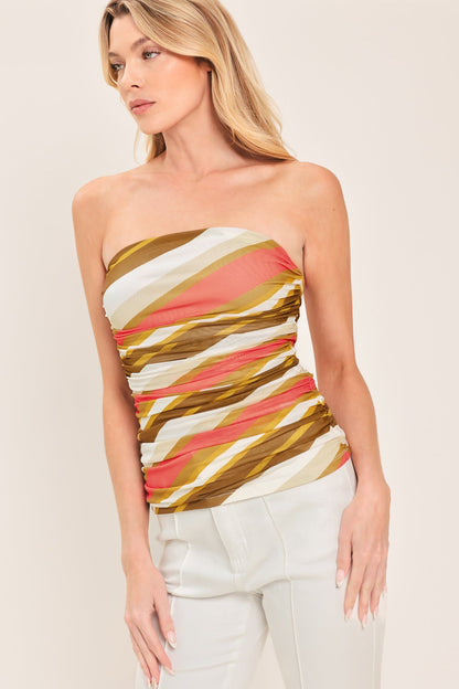 SUNKISSED MOOD POWER MESH TUBE TOP Flying Tomato