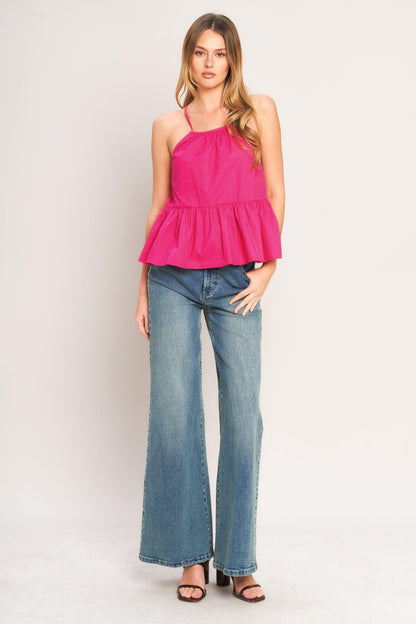 SWEET SUMMER WOVEN TOP Flying Tomato