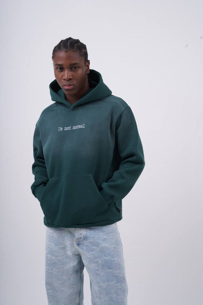 "I'm Not Normal" Graphic Hoodie Withinblack