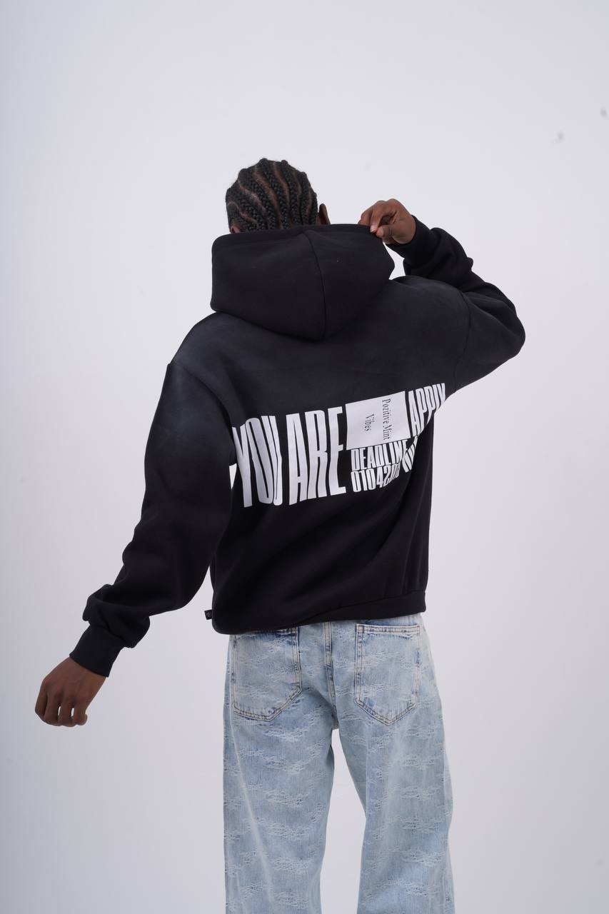 "I'm Not Normal" Graphic Hoodie Withinblack