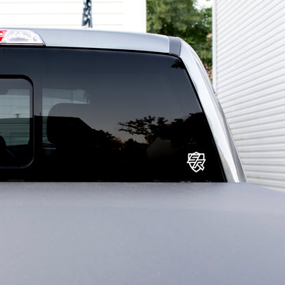 Icon Logo Vinyl Decal Shield Republic