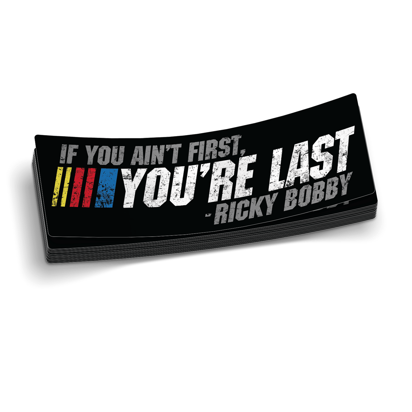 If Your Not First 6 Inch Decal Armed American Supply
