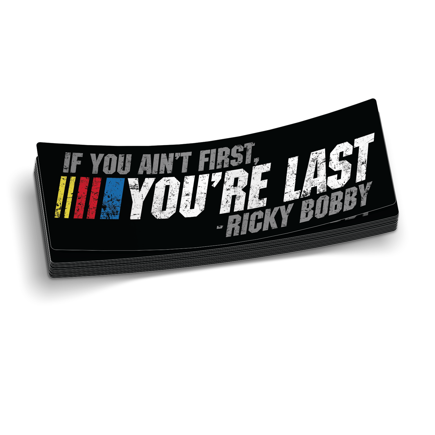 If Your Not First 6 Inch Decal Armed American Supply