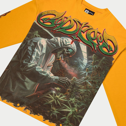 Godspeed Indoor VVS LS T-shirt - Yellow Denim Exchange