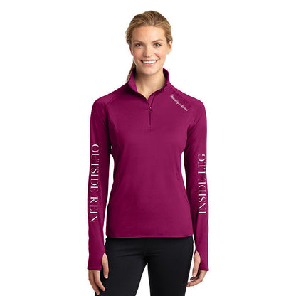 Inside Leg Outside Rein Baselayer: Boysenberry Horseplay Apparel