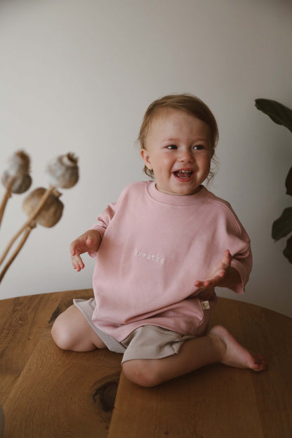 Oversize Pink T-shirt Honey and Hive