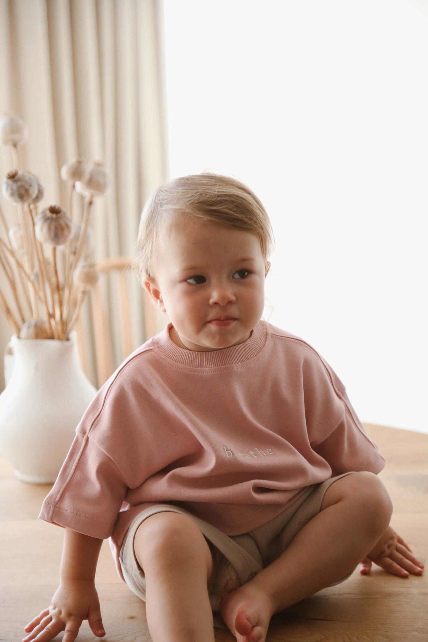 Oversize Pink T-shirt Honey and Hive