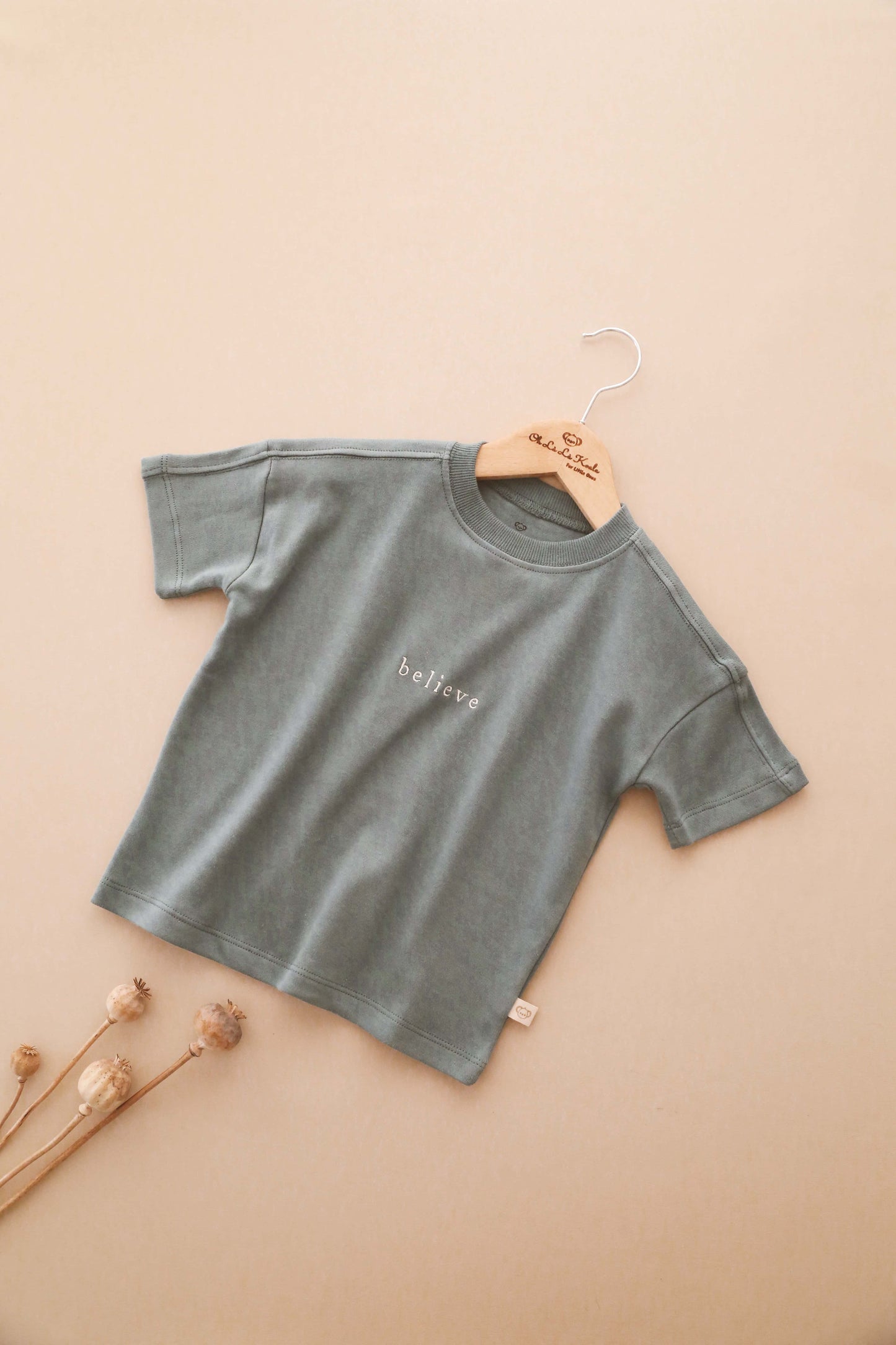 Oversize Basic Teal T-shirt Honey and Hive