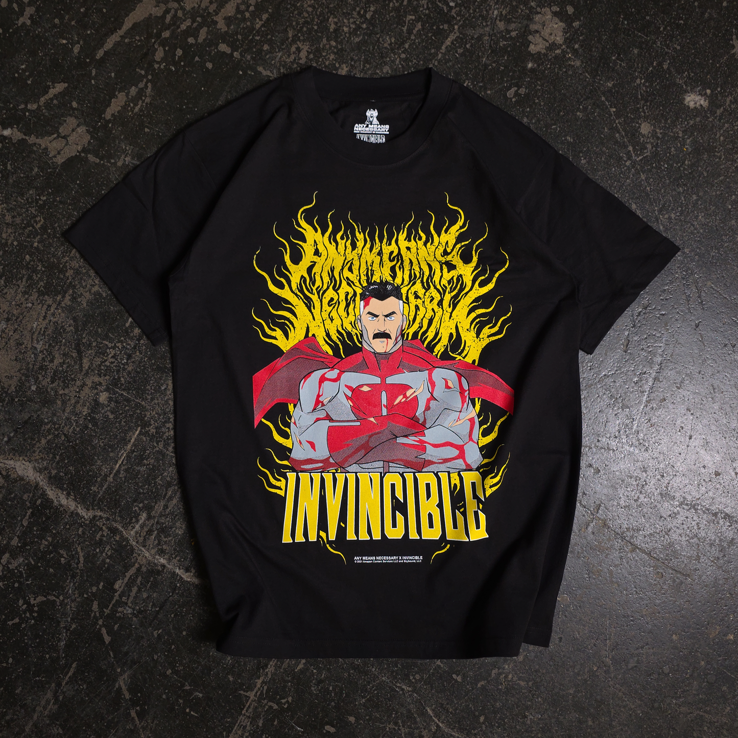 Omni-Man T-Shirt Any Means Necessary Clothing