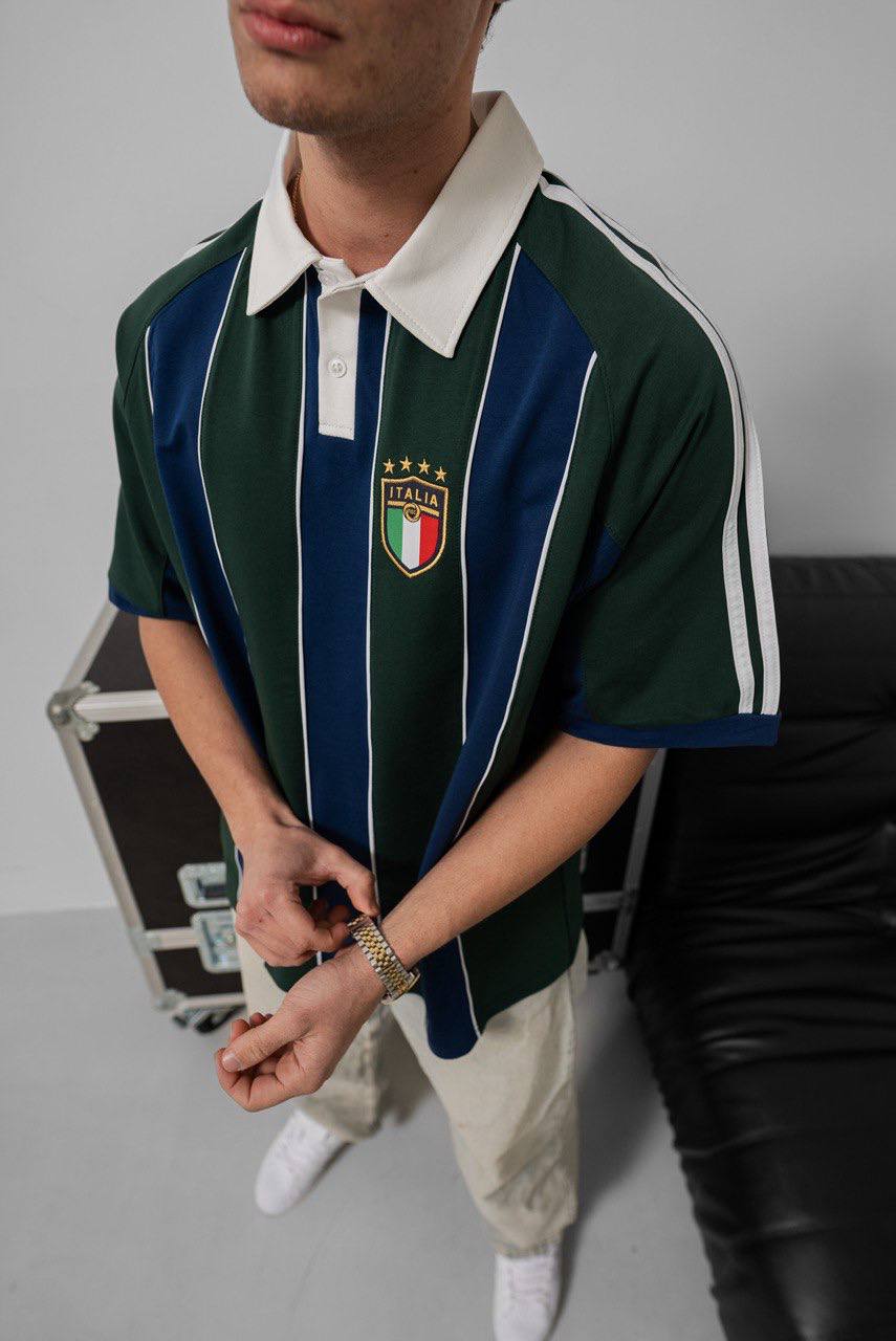 Italia T-shirt - Vintage Style Italy Tee - Retro Football Fan Shirt Withinblack
