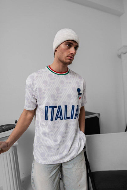 Italy 1994 Home Shirt - Vintage Football Jersey - Retro Soccer Kit Withinblack